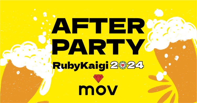mov、「RubyKaigi 2024」にAfter Party Sponsorとして協賛